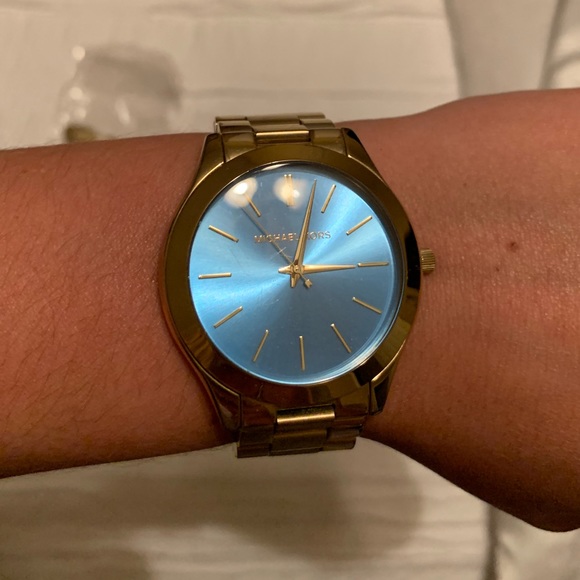 Michael Kors Ladies Slim Runway Watch (MK3265) - Picture 4 of 4